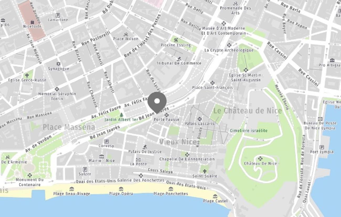 Aparthotel Riviera - Nice Cote D'Azur - Old Town - Promenade Des Anglais 외부 사진